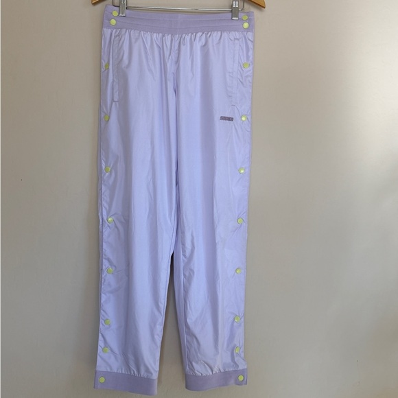 Urban Outfitters Starter Black Label Lavender Women's Snap Track Pants Medium - Picture 2 of 12